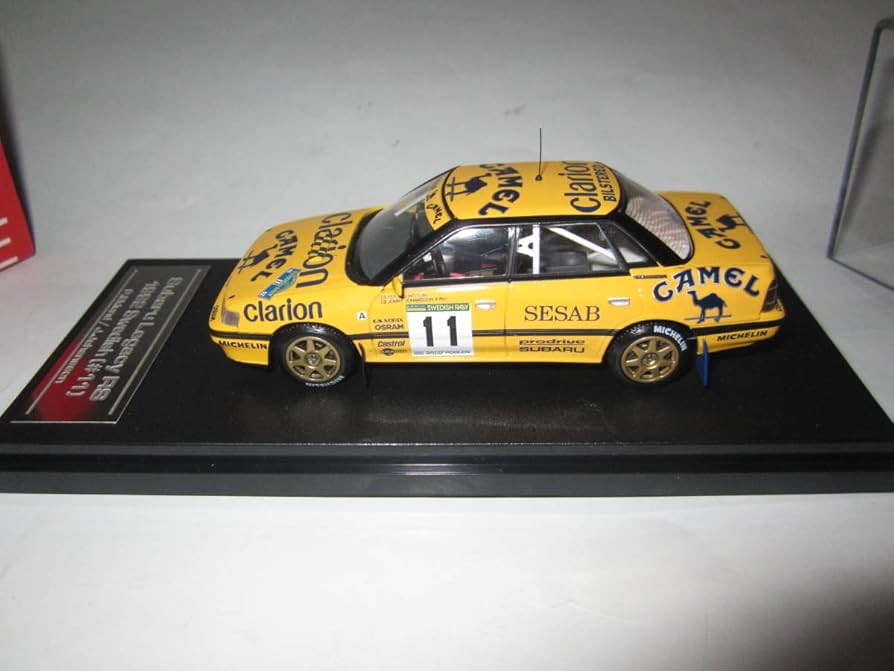 hpi ミラージュ　スバル　レガシィRS 1/43 hpi MIRAGE 1/43 スバル レガシィ RS ＃11 1992スウェーデン